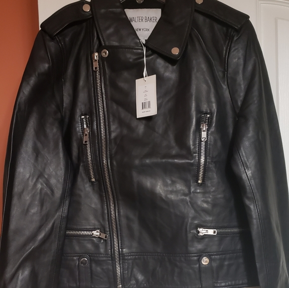 WALTER BAKER LIZA JACKET (BLACK) UNISEX - MSRP $698.00 - Picture 2 of 14